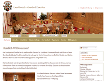 Tablet Screenshot of landhotel-drexler.de